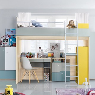 [กทม. 3-5 วัน ส่ง] SB Design Square เตียง รุ่น Kidzio สีไม้อ่อน แบรนด์ SB FURNITURE