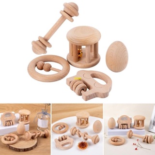 Youn Rattle ของเล่นเด็กทารก Montessori เด็กเล่นยิม เครื่องมือฟัน Bpa เกรดทารก ของเล่นอาบน้ํา ของขวัญแรกเกิด เขย่าแล้วมีเสียง