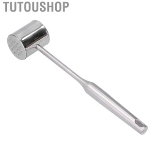 Tutoushop Meat Tenderizer Stainless Steel Manual  Rust Steak Meat Pounder New