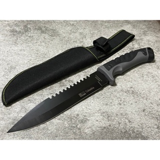 มีดเดินป่า KNIFE XB-122มีดเดินป่า มีดพกพา (14 นิ้ว) มีดแคมป์ปิ้ง ฟรีซองเก็บมีดอย่างดี