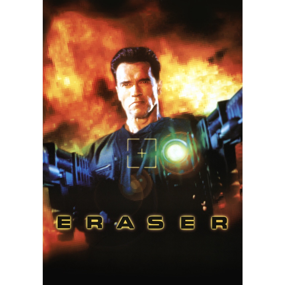 Eraser อีเรเซอร์ คนเหล็กพยัคฆ์ร้ายพระกาฬ (1996) DVD หนัง มาสเตอร์ พากย์ไทย