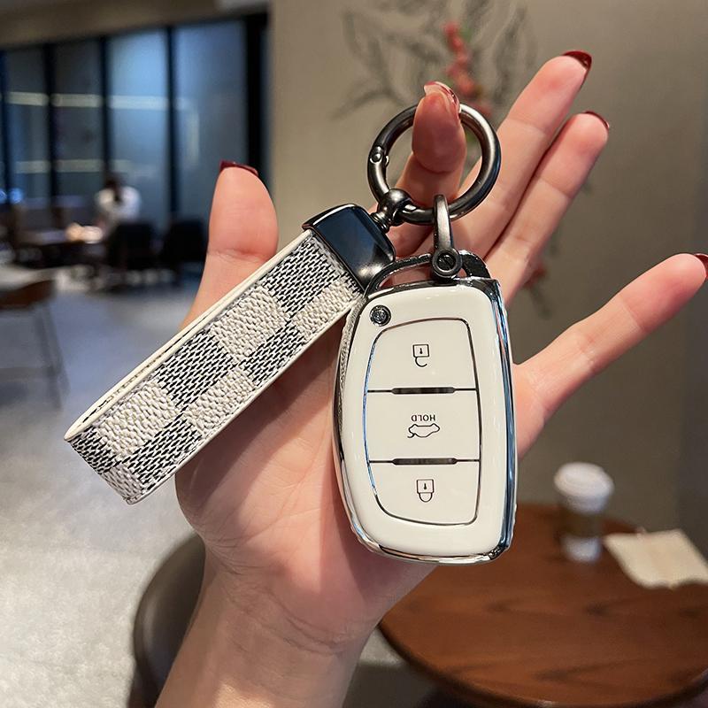 Hyundai Key Cover Hyundai พวงกุญแจ PALISADE CRETA TUCSON SANTAFE STARGAZER STARIA IONIQ5 Reina Velos