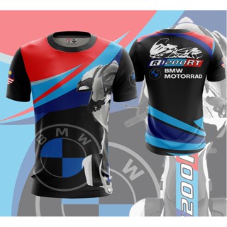 เสื้อยืด ลายรถจักรยานยนต์ Maglietta Biker Camiset R1200rs BMW S1000RR R1200RT