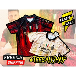 เสื้อฟุตบอล เอซี มิลาน ชุดสี่ เกรดแฟนบอล 2022/23 Milan x Koché 22-23 Fourth Kit Jersey 2022/23