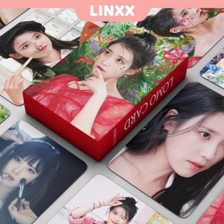 Linxx โปสการ์ด อัลบั้มอวยพร ลายศิลปินเกาหลี IU 2023 55 ชิ้น