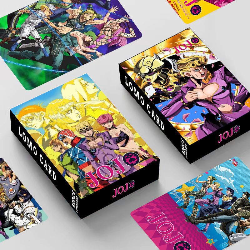 Jojo's Bizarre Adventure Lomo Card โฟโต้การ์ด พิมพ์ลายสองด้าน 30 ชิ้น/กล่อง