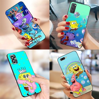 เคสโทรศัพท์มือถือแบบนิ่ม TPU ลายสพันจ์บ็อบน่ารัก BS59 สําหรับ Oppo A78 A56s A58X A55 4G A16K A16e A1 A1x Reno8 T 5G Find X6 Pro