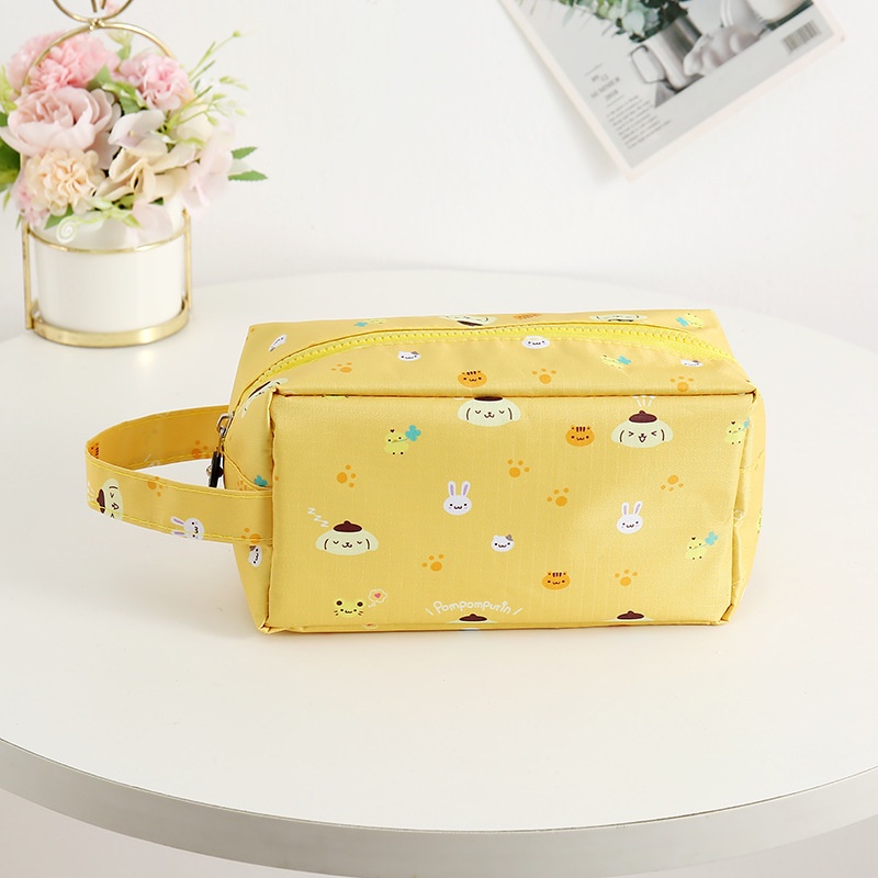 กระเป๋าดินสอ กระเป๋าเครื่องเขียน ผ้าออกซ์ฟอร์ด ขนาดใหญ่ จุของได้เยอะ แบบพกพา ลายการ์ตูนซานริโอ้ เหมาะกับนักเรียน สําหรับเดินทาง - รูปที่ 6