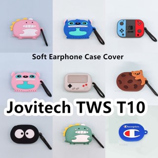 【imamura】เคสหูฟัง แบบนิ่ม ลายการ์ตูน สําหรับ Jovitech TWS T10 Jovitech TWS T10