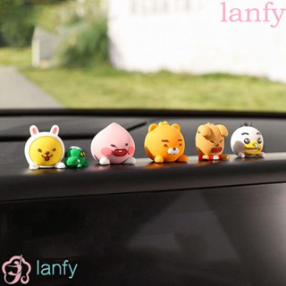 Lanfy โมเดลแดชบอร์ดรถยนต์ Kakao Friends Kakao Friends น่ารัก ของเล่นสําหรับเด็ก