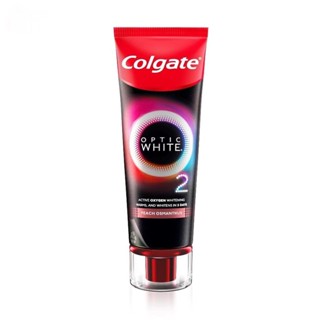 Colgate คอลเกต ยาสีฟัน อ๊อพติค ไวท์ โอทู พีช ออสแมนตัส 85 กรัม