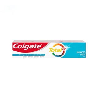 Colgate คอลเกต ยาสีฟัน โททอล แอดวานส์ เฟรช เจล 150 กรัม ช่วยลดการสะสมของแบคทีเรีย