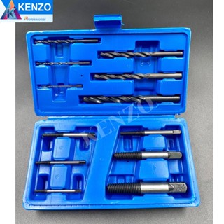 TOOLS KENZO ถอนเกลียวซ้าย พร้อมดอกสว่าน 12ตัวชุด S พร้อมส่งที่ไทย