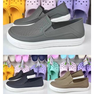 รองเท้าแตะลําลอง Crocs CitiLane Roka Tropical แบบสวม สําหรับผู้ชาย202363]