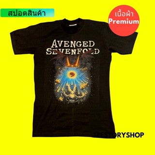 TOP CTเสื้อยืดพิมพ์ลายถนน เสื้อวงดนตรี Avenged Sevenfold เสื้อฮิปฮอป เสื้อสตรีท เสื้อวินเทจ ผ้าพรีเมี่ยม พร้อมส่ง