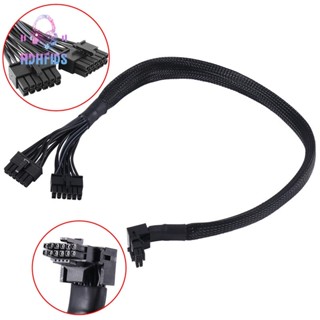 โมดูลาร์ 12VHPWR 2X12-Pin เป็น 16 Pin 12-Pin ตัวผู้ PCI-E 5.0 12VHPWR RTX 4090 สําหรับ Be Quiet PSU 600W ATX 3.0 12+4PIN