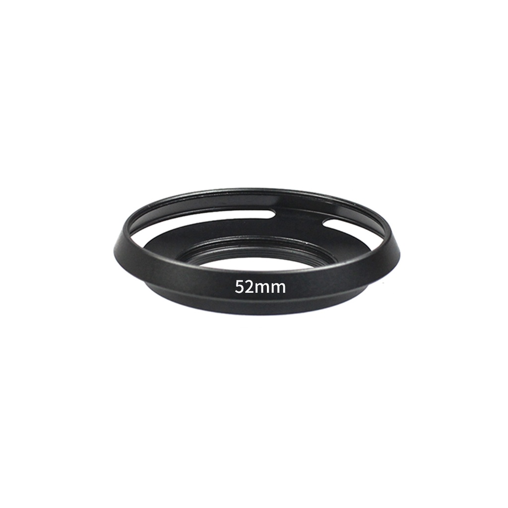 Feichao เลนส์ฮู้ดโลหะ มุมกว้าง ไม่มีมุมมืด สําหรับกล้อง Leica 37 40.5 49 52 55 58 67 มม. Canon Sony DSLR