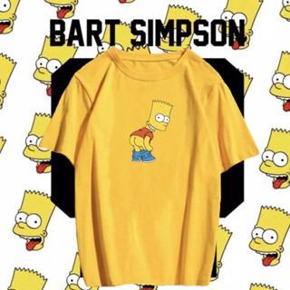 【เสื้อยืดใหม่】Simpson bart T-SHIRT 7COLOUR COTTON ASIA SIZE Unisex