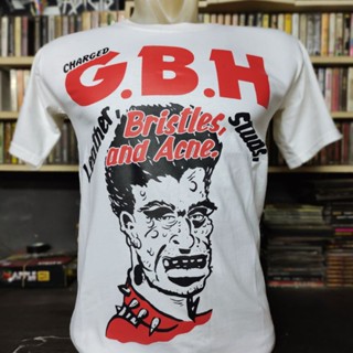 NEXเสื้อยืด พิมพ์ลายวงดนตรี PUNK GBH