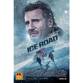 หนัง DVD ออก ใหม่ The Ice Road (2021) เหยียบระห่ำ ฝ่านรกเยือกแข็ง (เสียง ไทย/อังกฤษ | ซับ ไทย/อังกฤษ) DVD ดีวีดี หนังใหม