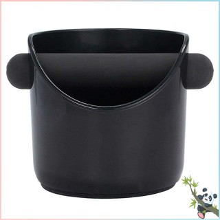 กล่องเคาะกาแฟ Shock-Absorbent Espresso Knock Box สำหรับ Barista Coffee Grind Anti-slip Espresso Dump Bin Grind Waste Bin