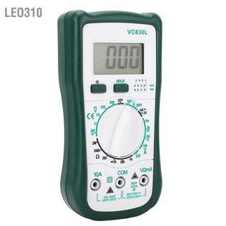 Leo310 Digital Multimeter Pocket Mini เครื่องทดสอบไฟฟ้าสำหรับไดโอดความต้านทานกระแสไฟ