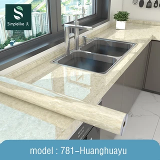 วอลเปเปอร์หนอ่อน สติกเกอร์ มีกาวในตัว กันน้ำ กันน้ำมัน วอลเปเปอร์ติดผนัง pvc wallpaper ห้องครัว ห้องนอน สติกเกอร์