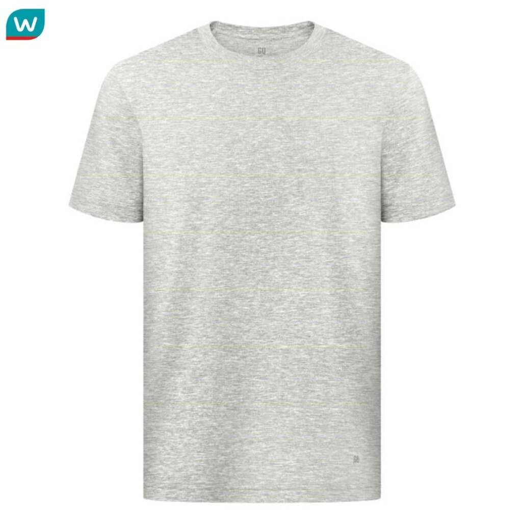 GQ จีคิว เสื้อยืด สมาร์ท สีเทา ไซส์ XL