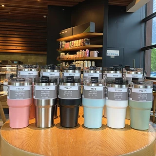 แก้วน้ำเก็บความร้อนและเย็น 30OZ ความจุ วัสดุแสตนเลส อายุการใช้งานนาน