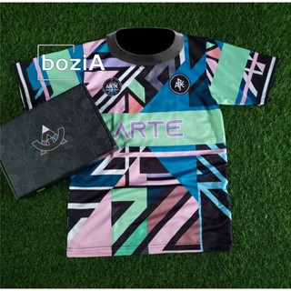 เสื้อกีฬาแขนสั้น ผ้าไมโครไฟเบอร์ ลายทีม Blvckrose Apparel FULL SUBLIMATION Jersey Antiselect Malaysia 2023 สีดํา