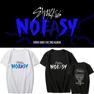 Kpop Straykids Album Vol.2 Noeasy เสื้อยืดลําลองสําหรับ แขนสั้นเหมาะกับฤดูร้อน เสื้อยืดแขนสั้นสไตล์เกาหลี พร้อมส่ง
