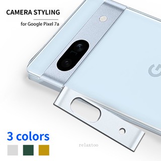 Google Pixel 7a เคสโทรศัพท์มือถือ โลหะ ป้องกันกล้อง ด้านหลัง สําหรับ Google Pixel 7a 7 A Pixel7 A Pixel7A