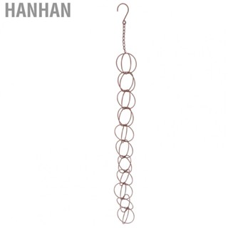 Hanhan Metal Wind Chimes  Simple Loops Wind Chimes  for Home