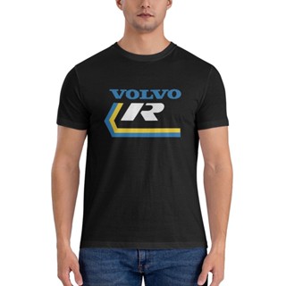 เสื้อยืด พิมพ์ลายโลโก้ Volvo R Racing ออกแบบดี แบบกําหนดเอง