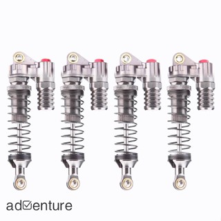 Adven โช๊คอัพโลหะ แรงดันลบ อุปกรณ์เสริม สําหรับรถไต่หินบังคับ 1/10 Scx10 Rc4wd D90