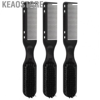 Keaostore Beard Styling Comb Beard Comb  Set Reinforced PP Half  Portable for Travel