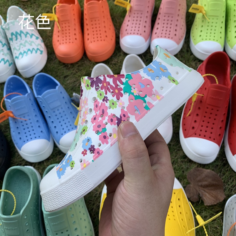 รองเท้าแตะ รองเท้าชายหาด ป้องกันน้ํา พิมพ์ลายการ์ตูน น่ารัก เหมาะกับฤดูร้อน อุปกรณ์เสริม สําหรับเด็กผู้หญิง ไซซ์ 26-35 - รูปที่ 2