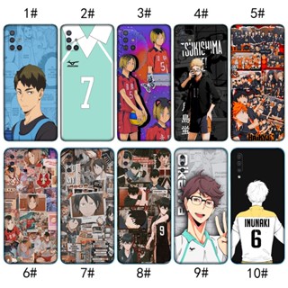 เคสโทรศัพท์มือถือ แบบใส ลายการ์ตูนอนิเมะ Haikyuu 3 มิติ สําหรับ Samsung M23 M33 M52 M53 5G