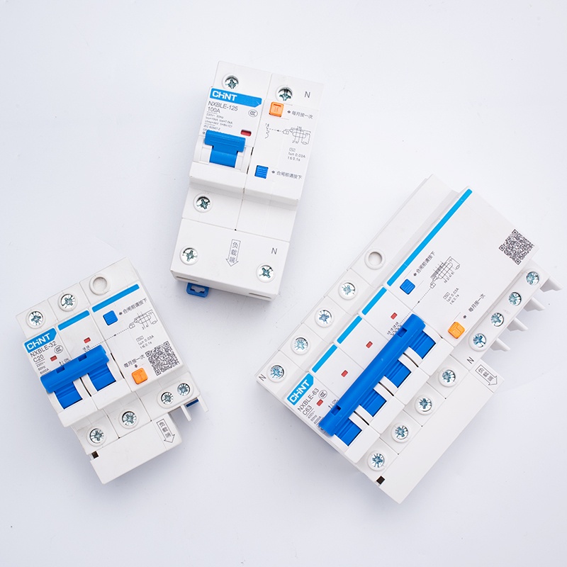 Mutiaradstore Chint Rcbo + Mcb Nxble-63 1P+N 2P 3P+N 6A 10A 16A 20A 25A
