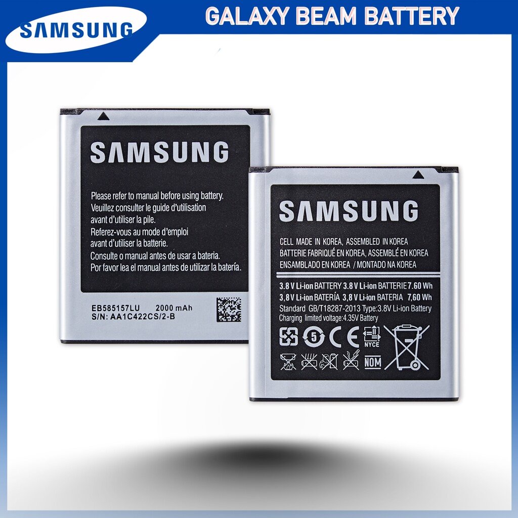 แบตเตอรี่ Samsung Galaxy Beam GT-I8550 G3589 Battery แบตเตอรี่รับประกัน 6 เดือน