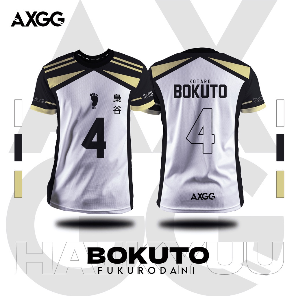 สินค ้ าคงคลัง Haikyuu Fukurodani Bokuto อะนิเมะเสื ้ อ 2024 ฤดูร ้ อนใหม ่ เสื ้ อลําลองแขนกุดคอกลม