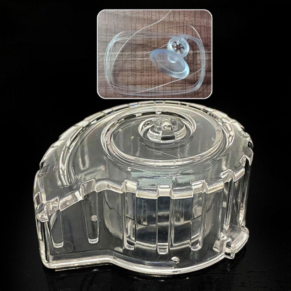 Fallforbeauty กับดักหอยทาก Catcher แบบพกพาโปร่งใสทนทานกับเหยื่ออาหาร Aquarium อุปกรณ์เสริม Planaria Pest Catch กล่อง - รูปที่ 7