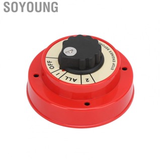 Soyoung 1-2-Both-Off  Switch  Plastic Durable  Selector Switch Multipurpose  for Boat for RV for Car for Marine