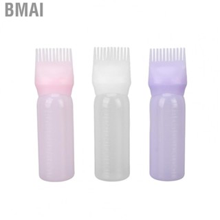 Bmai 3pcs Root Comb Applicator Bottle  Applicator Bottle With Graduated ABE