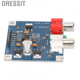 Dressit DAC Module  32bit 384K DAC Decoder Board 2 Filter Modes I2S Input  for