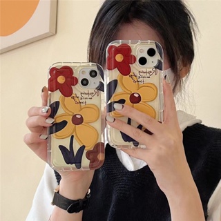 Yiki|เคสโทรศัพท์มือถือแบบนิ่ม ลายภาพวาดสีน้ํามัน รูปดอกไม้สีเหลือง สําหรับ Huawei Nova Y90 Y70 11 Pro 11 10SE 10 9 8 7 Pro 10 9SE 9 8SE 8 7SE 7 7i 6SE 5T 3i