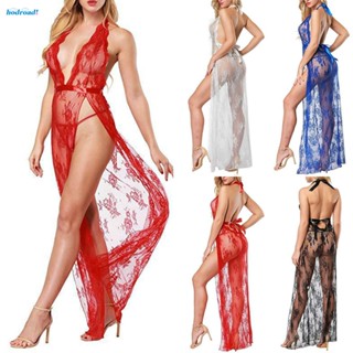 【HODRD】Night Gown Ladies Clothing Lady Pajamas Sets Lingerie Underwear Set Long Shirt【Fashion】