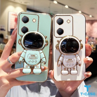 เคส Vivo Y36 Y35 Y22 Y22S Y16 Y17 Y15 Y12 Y15S Y15A Y01 Y01A Astronaut Stand Mobile Phone Protective Case 2A-YHY