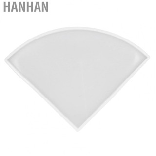 Hanhan DIY Cup Pad Mould Coaster Silicone Mold Easy Demold Triangular Resin Mirror Home