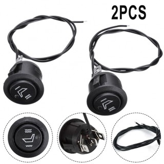 ⚡READYSTOCK⚡Seats Switch 12V For All Cars 2Pcs Car Seats Boats Motorcycle Heater Switch